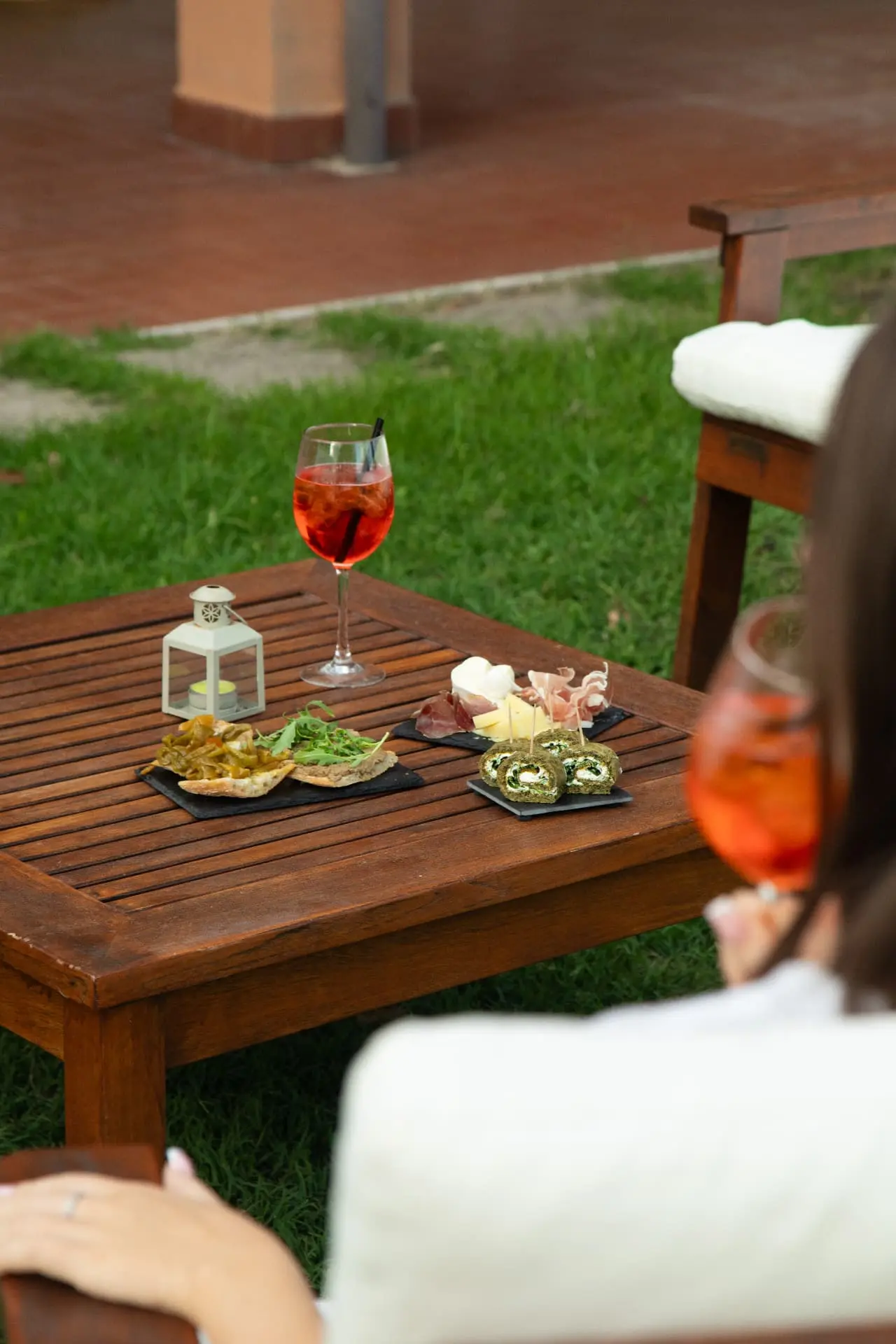 Aperitivo at Le Forre del Treja