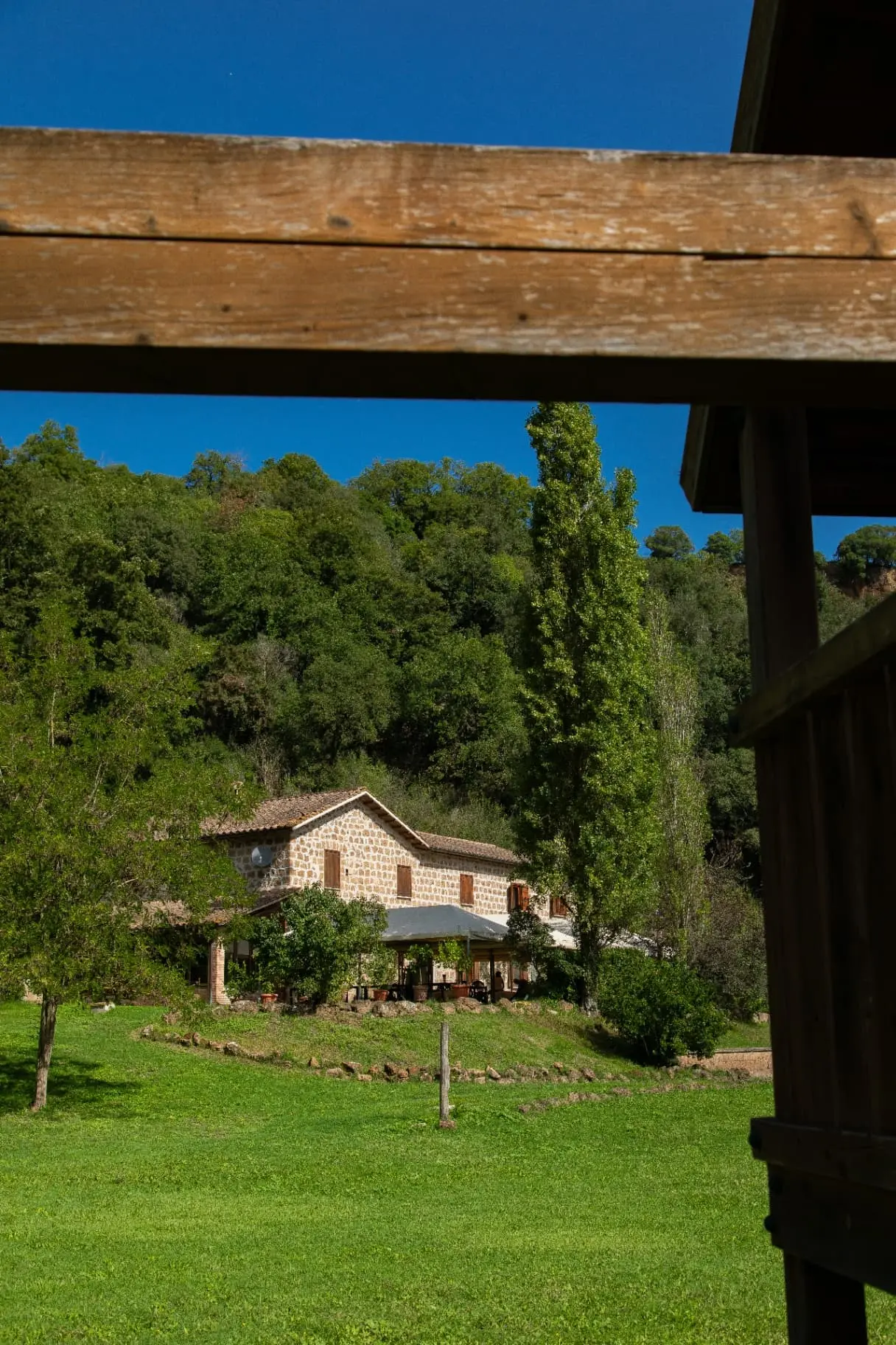 Casale exterior and panoramic views