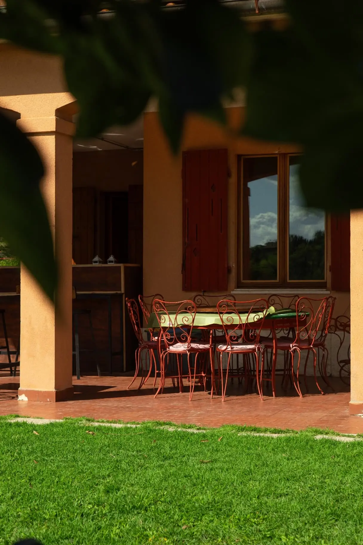 Villa garden and grounds