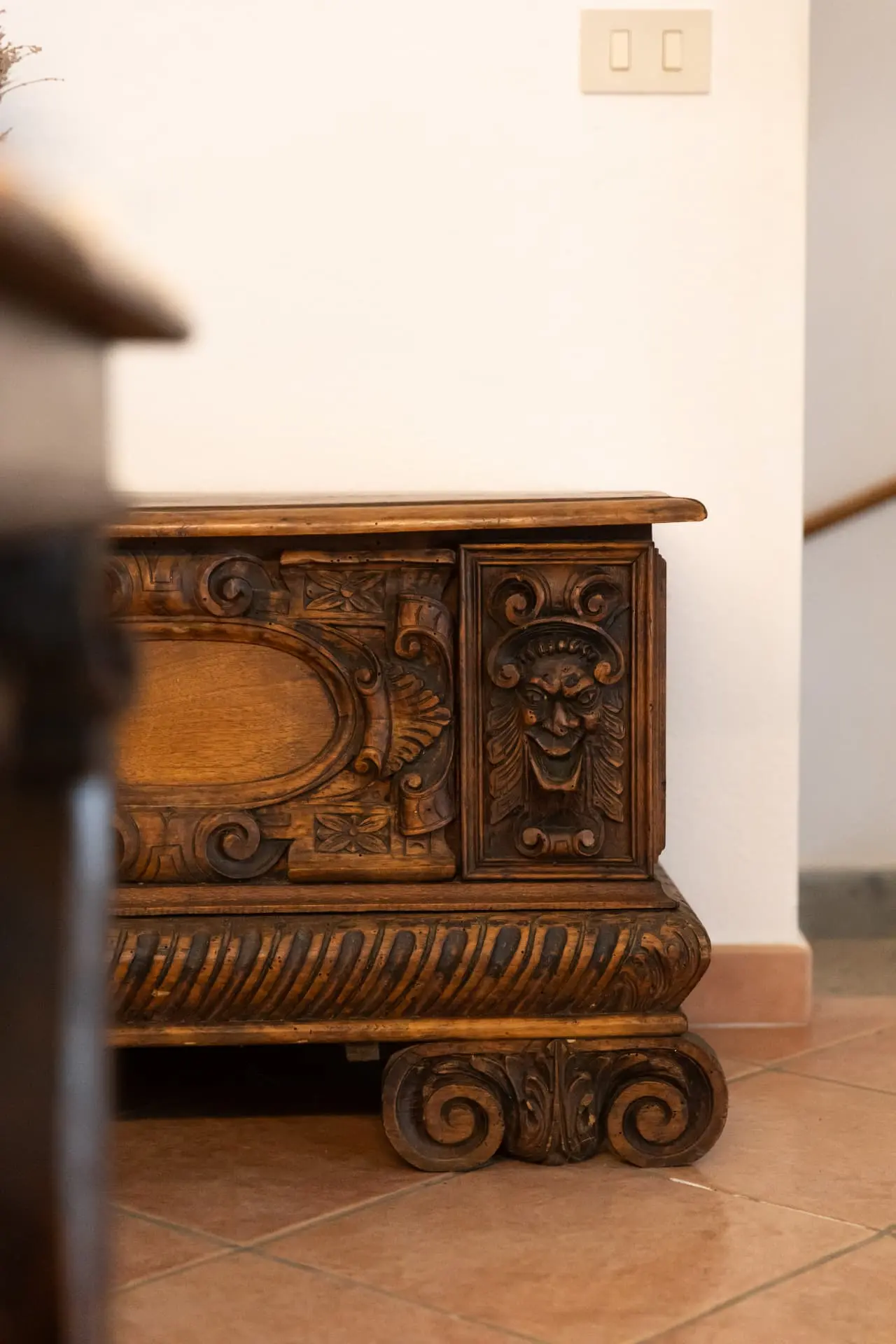 Antique Italian furniture craftsmanship