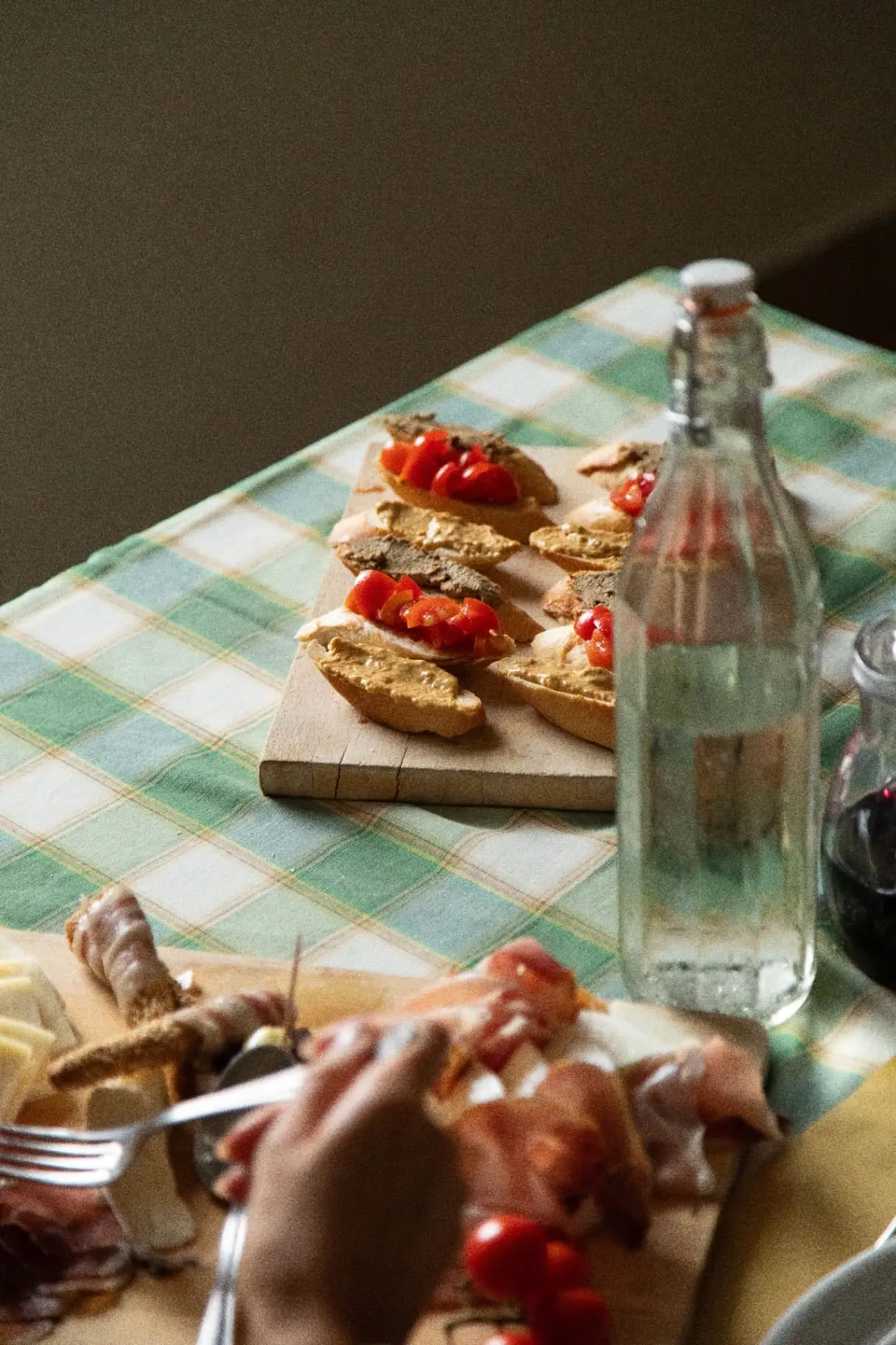 Elegant agriturismo dining