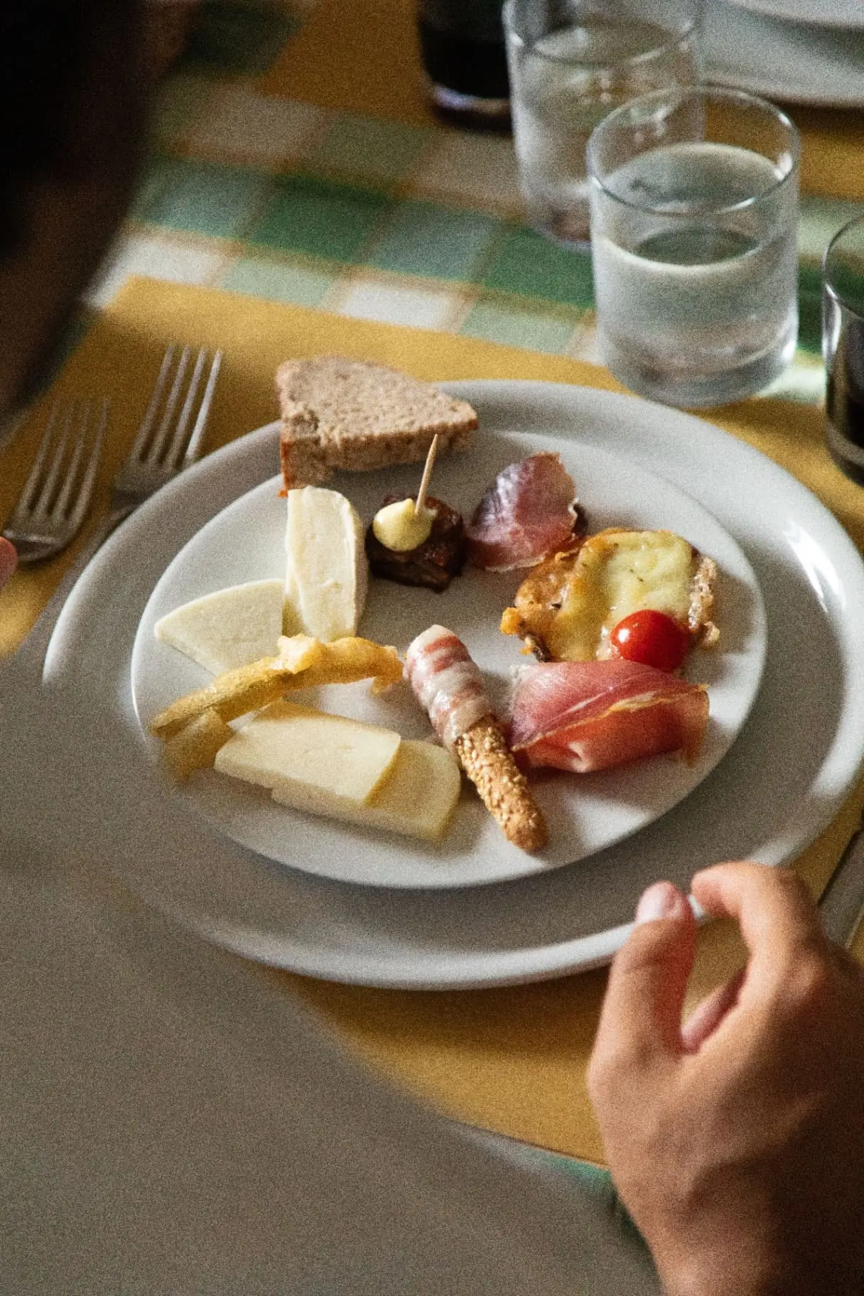 Authentic Italian indoor dining