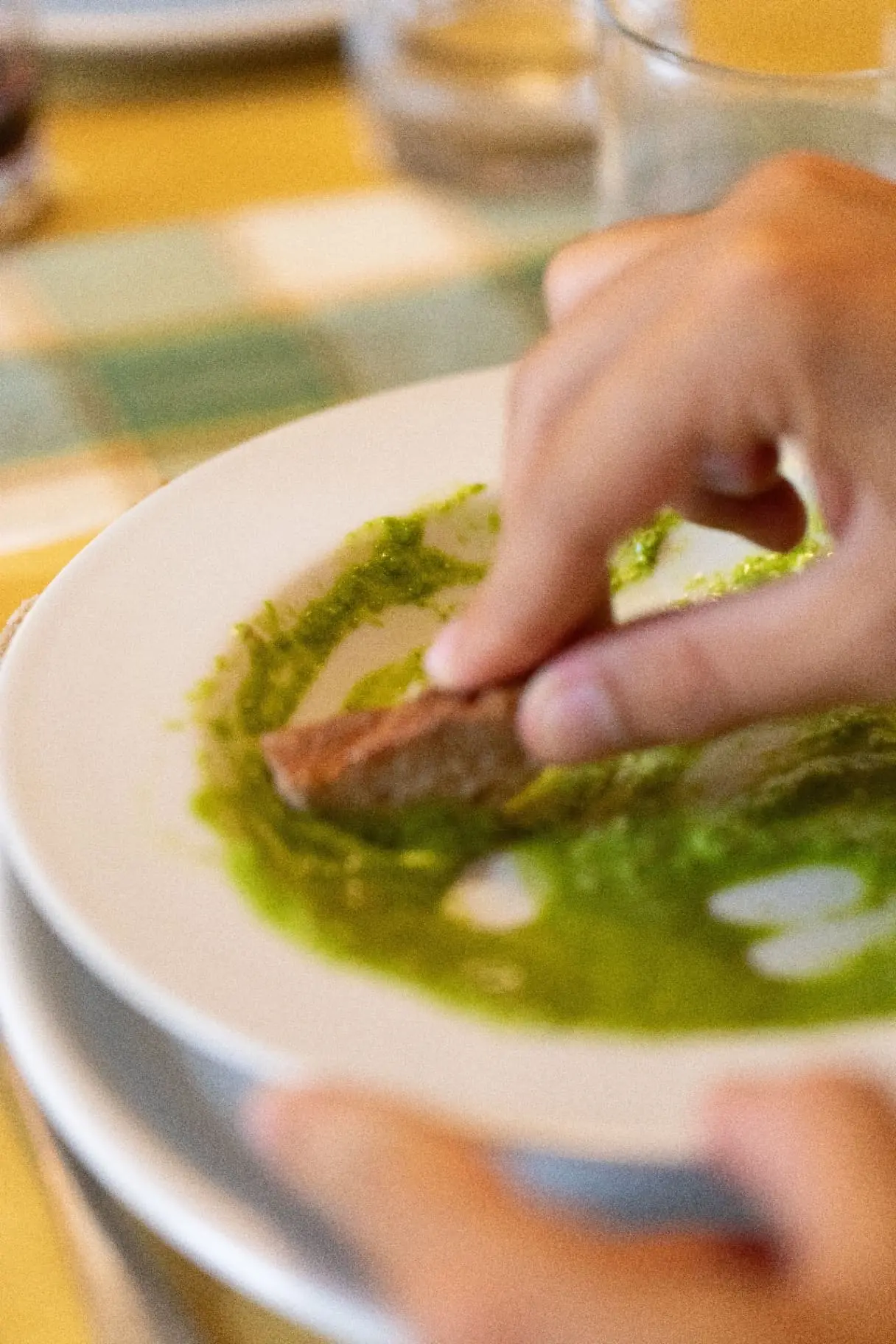 Traditional Italian dining atmosphere